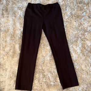 Lena Gabrielle  Stretch Slacks Dark Brown
